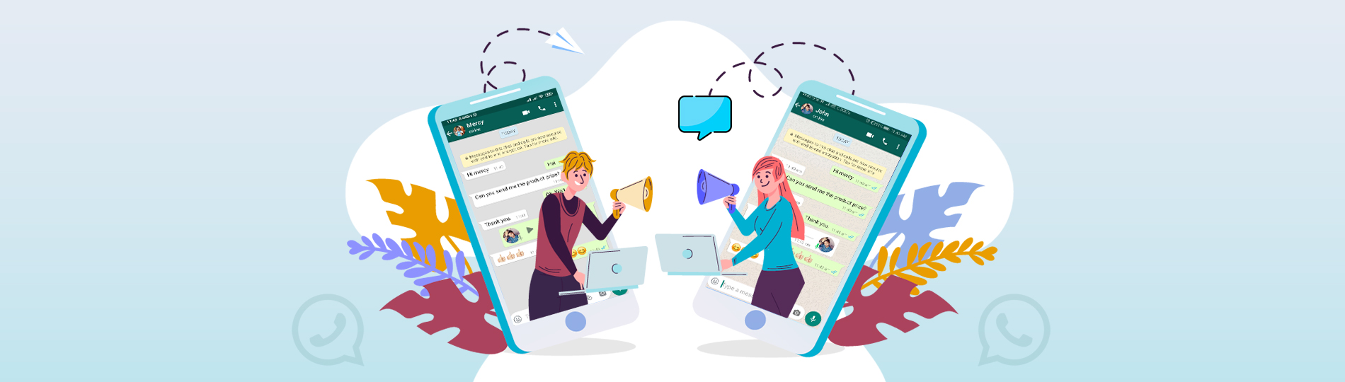 Whatsapp clone app for online communication business