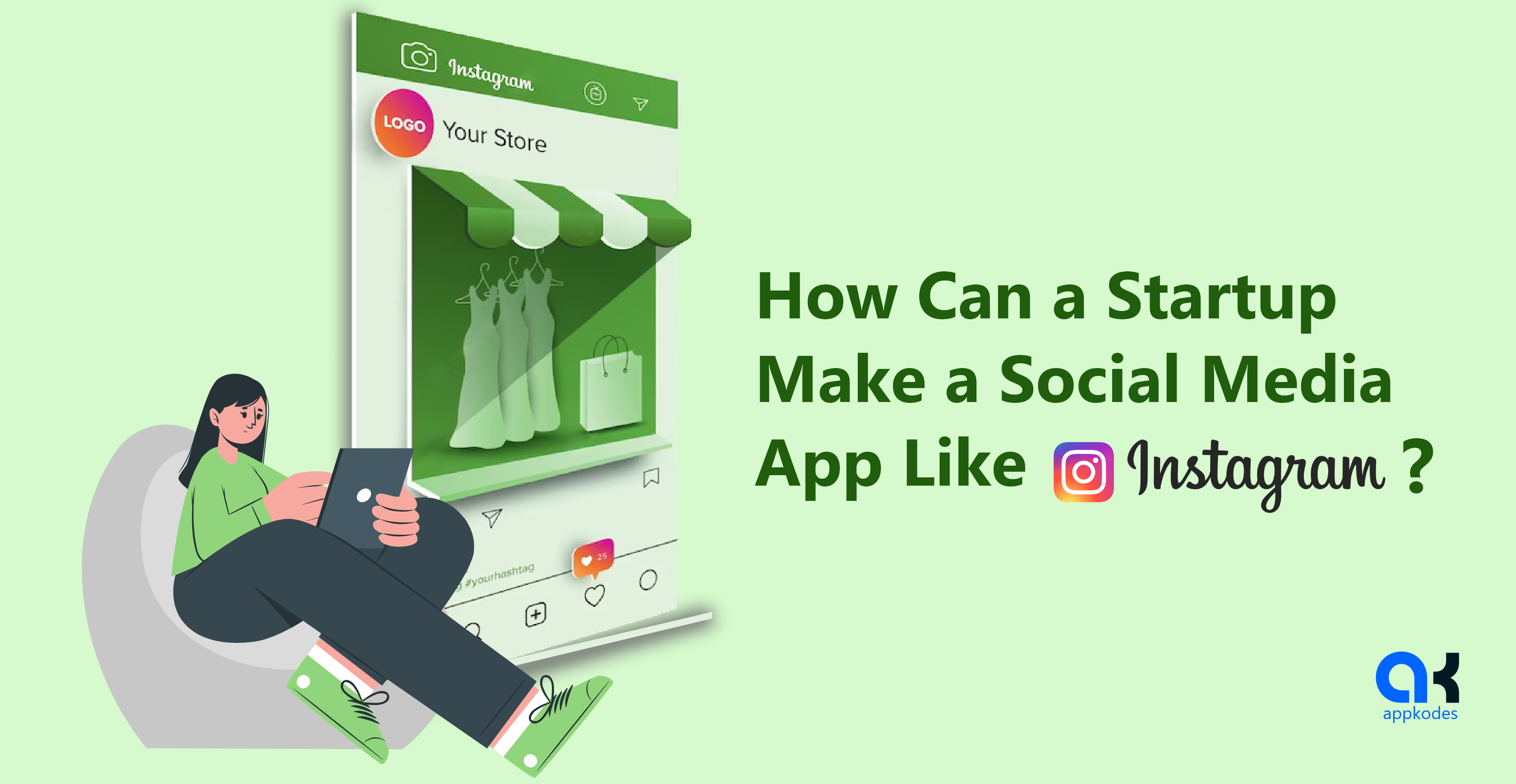 make an app like instagram