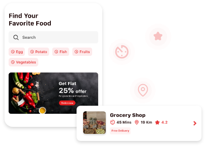 Food delivery app clone