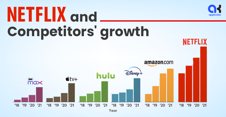 Netflix statistics - Competitor