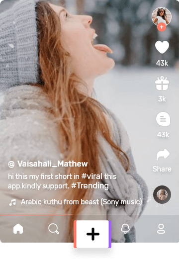 Tiktok clone-Make Fun videos