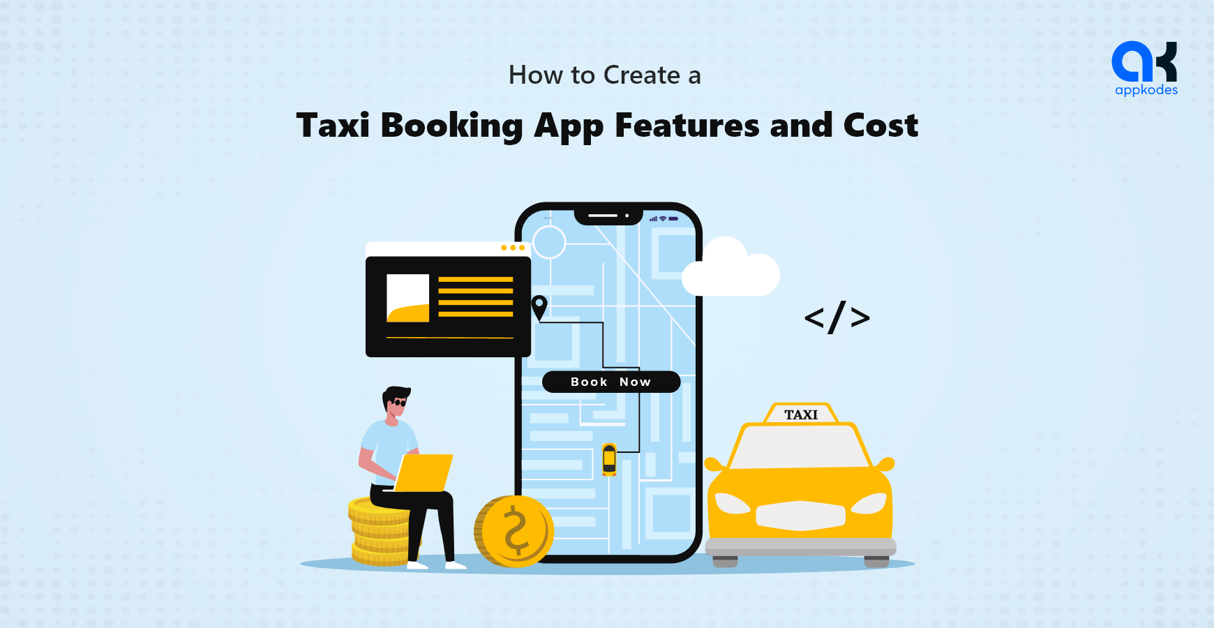 create a taxi booking app