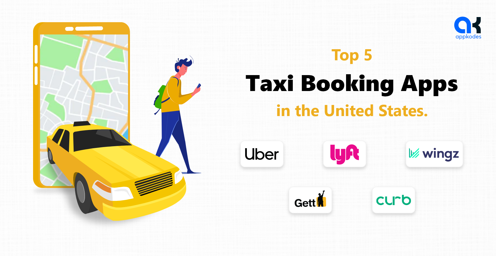 Top 5 Taxi Booking apps in the United states