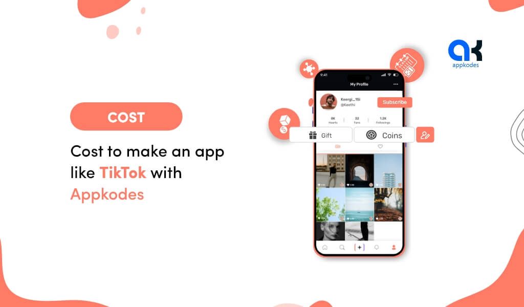 Cost to develop app like tiktok