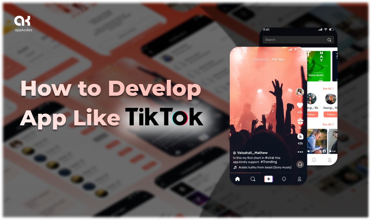 TikTok Clone App Script | 100% Customizable | Try Demo Now